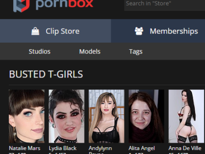 PornBox Busted T-Girls